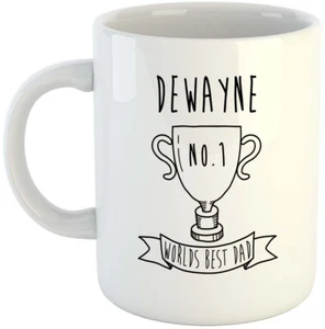 Dewayne - Worlds Best Dad Mug, Fathers Day Gift - Bild 1 von 1