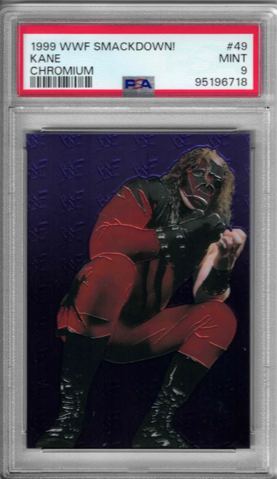 PSA MINT 9 1999 Comic Images WWF SmackDown! CHROMIUM - #49 Kane - Image 1 of 1