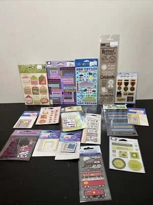 Large Lot Of 15 Assorted Stickers! K & Co, Colorbok, Cloud 9, Mark Richards, Etc - Image 1 of 4