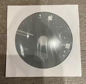 Apple AirPort Extreme Software Installation Disc for Mac IOS. Ver 3.2, NEW - Picture 1 of 2