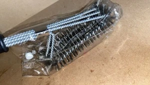 pepeng 18" Triangle Metal BBQ Grill Cleaning Brush, Heavy Duty 3-Branch Stainles - Picture 1 of 4