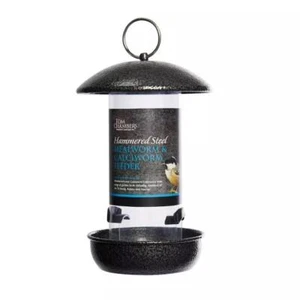 Bird Mealworm Feeder Steel Calciworm Tom Chambers Garden Contemporary Easy Fill - Picture 1 of 1