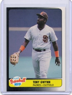 1990 Fleer Baseball MVP - Tony Gwynn #16 - Image 1 of 2