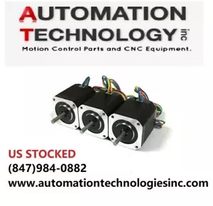 3PCS NEMA 17 BIPOLAR STEPPER MOTOR, KL17H272-20-4A, 124 oz-in 1/4'' Shaft size - Picture 1 of 3