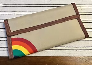 Vintage 1980’s Rainbow Wallet - Picture 1 of 5