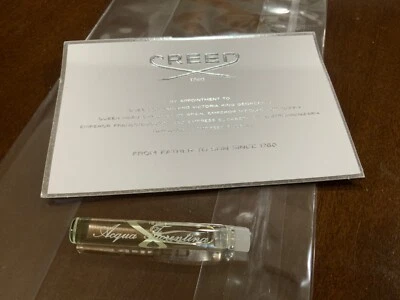 Creed Acqua Fiorentina 2,5 ml 0,08 OZ eau de parfum frasco en tarjeta perfume para mujer nuevo Foto 1 de 2