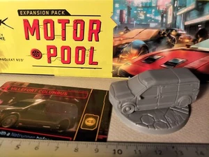 VILLEFORT COLUMBUS VEHICLE  MINIAT.+CARD/CYBERPUNK 2077 GANGS OF NIGHT CITY/G514 - Imagen 1 de 1