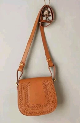 Bolso Bandolera Anthropologie Jasper & Jeera Peyson • Forro Floral Marrón/Azul Marino 🔥 Foto 1 de 4