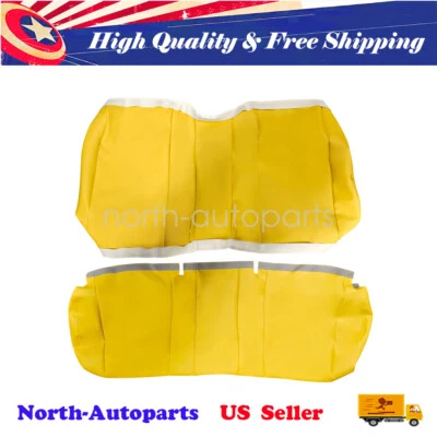 Yellow Seat Cover Fits John Deere Gator Bench XUV HPX 625i 825i 855D 855D S4 Foto 1 de 4