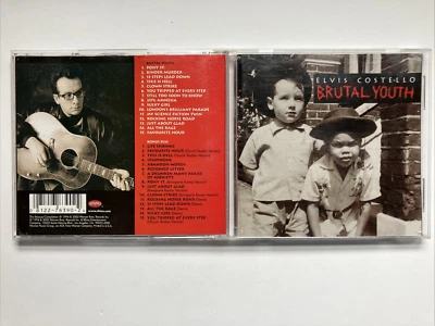Brutal Youth Элвиса Костелло (CD, 2002) Редкий Бонусный Диск - Очень Хорошее Состояние товара - Изображение 1 из 3
