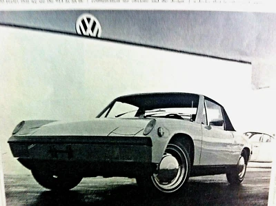 VW - PORSCHE 914 - 1,679cc - 1970 - Road Test taken from CARandDRIVER + more  - Image 1 of 4