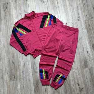 Adidas Vintage 80s/90s Track Suit Made In Malaysia Men’s Size M - Picture 1 of 16