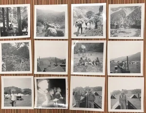 (12) B&W Photos of Boy Scouts at Silver Moccasin Trail, Chilao Camp, Early 60’s - Picture 1 of 10