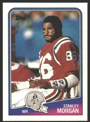 Stanley Morgan #180 1988 Topps New England Patriots - Image 1 of 2