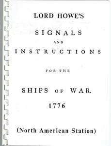 Richard Howe / LORD HOWE'S SIGNALS AND INSTRUCTIONS FOR THE SHIPS Limited ed - Picture 1 of 4