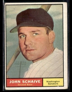 1961 Topps #259 John Schaive *Low Grade* - Picture 1 of 2