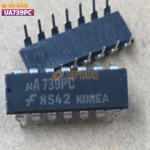 UA739PC DIP-14 integrierte Schaltung IC 10 STCK. schnelle Lieferung kostenloser Versand auf Lager - Bild 1 von 1