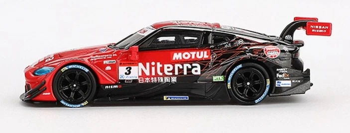 MINI-GT MGT00765-BL NISSAN - TYPE Z TEAM NITERRA MOTUL NDDP RACING N 3 GT500 CLA