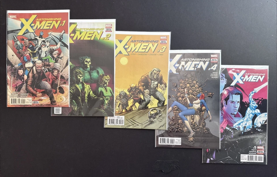 Astonishing X-Men : Issues 1-5 (Marvel 2017 Comic Lot) NEW/NM - Image 1 of 1