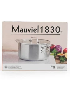 Mauviel 1830 Casserole with glass lid 24cm 5.7L - Picture 1 of 7