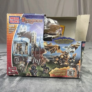 Mega Bloks Construx Dragons Wizards Strong Box 9806 Complete - Picture 1 of 6