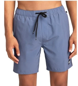 NEW Quiksilver Omni Training Shorts Men's Small Blue Stretch Wicking DryFlight - Picture 1 of 5