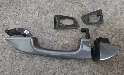 2011-2018 PORSCHE CAYENNE REAR LEFT SIDE EXTERIOR DOOR HANDLE AND COVER CAP OEM Foto 1 de 4