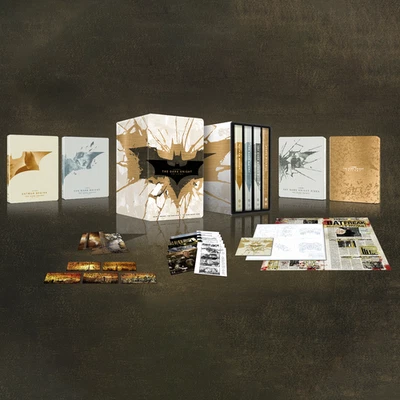 The Dark Knight Trilogy Steelbook Limited Edition [15] 4K UHD Box Set - Image 1 of 4