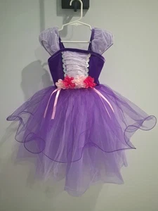 Curtain Call Costume: Through The Garden Gate Purple Ballet Dance Dress for Kids - Picture 1 of 6
