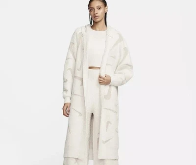 Ropa deportiva Phoenix Acogedor Bouclé Suelto Largo Tejido Cárdigan FD4282 105 WMNS Talla Pequeña Foto 1 de 4