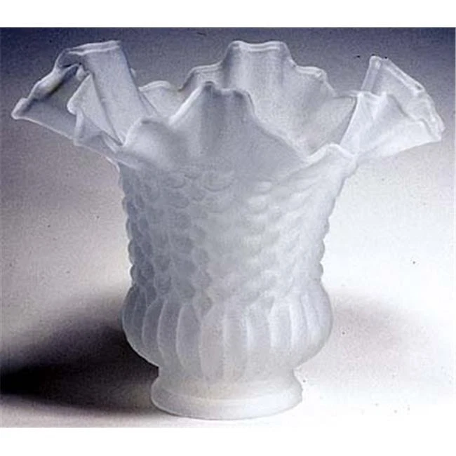 Satin Crimp Glass Shade No 81242 Westinghouse Lighting Corp Pk6