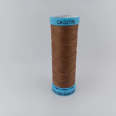 Gutermann 100% Silk Thread - Col. 180 Tan Brown - 110yds - Image 1 of 3