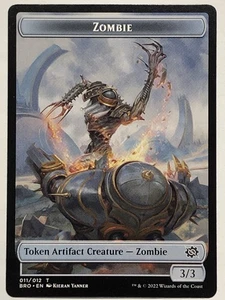 MTG TCG - Zombie 011/012 Token BRO - NM (Free Shipping $5+) - Picture 1 of 2
