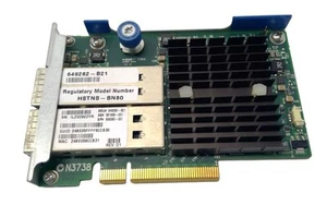 Karta sieciowa HPE InfiniBand PCIe 3.0 x8 544FLR-QSFP 10/40Gb RNDC 649282-B21 - Zdjęcie 1 z 1