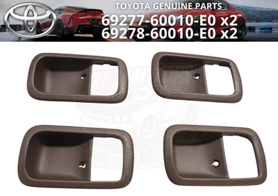 Juego de bisel de manija de puerta interior delantero trasero TOYOTA LAND CRUISER genuino LEXUS LX450 Foto 1 de 4