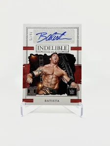 2023 Impeccable WWE Wrestling Legends Indelible Ink Batista AUTO 45/75 - Picture 1 of 2