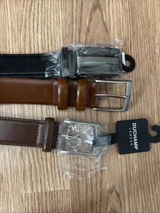 Paket 3 Herren Leder Gürtel Größe 38 Duchamp London The Mens Warehouse - Bild 1 von 12