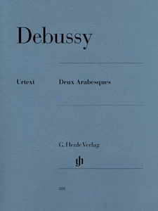 Debussy 2 Arabesques for Piano Solo Henle Urtext Advanced Sheet Music Book - Picture 1 of 1