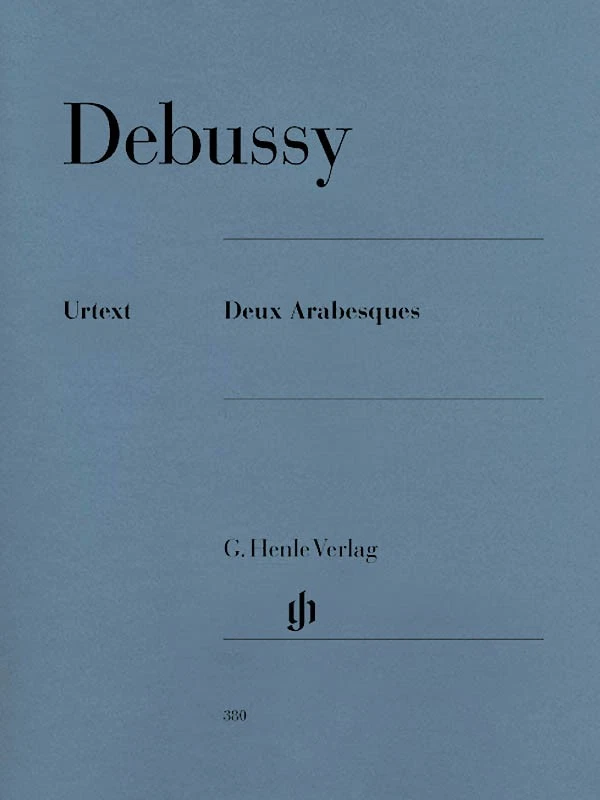 Debussy 2 Arabesques for Piano Solo Henle Urtext Advanced Sheet Music Book - Image 1 of 1