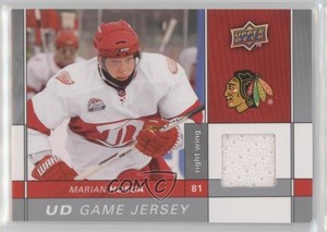 2009-10 Upper Deck Game Jersey Series 1 Marian Hossa #GJ-MH HOF