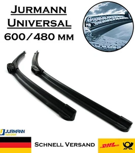 Jurmann Universal 600/480 mm Aero Scheibenwischer Satz - Audi Skoda Volkswagen - Picture 1 of 5
