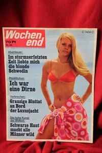 Wochenend Nr. 36 1.9.1971 Zeitschrift - Bild 1 von 11