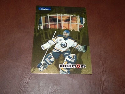 1996 Fleer Skybox “Deflectors”Insert #1/12 “Dominik Hasek” Buffalo Sabres! MINT! - Image 1 of 2