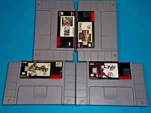 SNES Lot NBA Live (95/96/97/98) All SNES NBA Live Except 94 Basketball FUN! - Picture 1 of 13