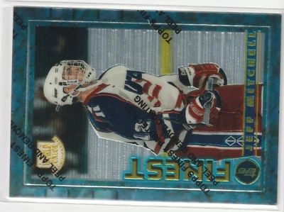1994-95 Topps Finest Hockey - #121 Jeff Mitchell - Image 1 of 2