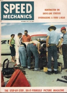SPEED MECHANICS 1955 NOV - OVERHAULING A FORD L-HEAD - Imagen 1 de 1