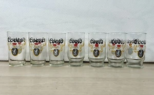 Vintage Coors Bankett Rüben Gläser 7 Stück - Bild 1 von 6
