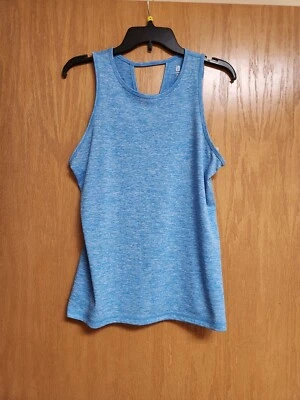 Camiseta sin mangas azul brezo. Nuevo con etiquetas. Med. Por ideología. Lindo. Foto 1 de 4