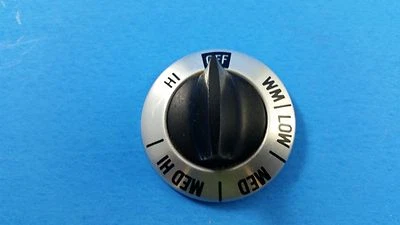 WB3X464 WB3X5640 Vintage GE Hotpoint Stove Burner Knob  Round Top; KN-8d2 - Image 1 of 3