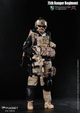 FLAGSET 1:6 scale 73014 75th Ranger Regiment in Afghanistan